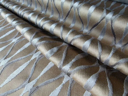 Bty Scalamandre Helena Fh Grey Pewter Modern Velvet MSRP USD 164/Y