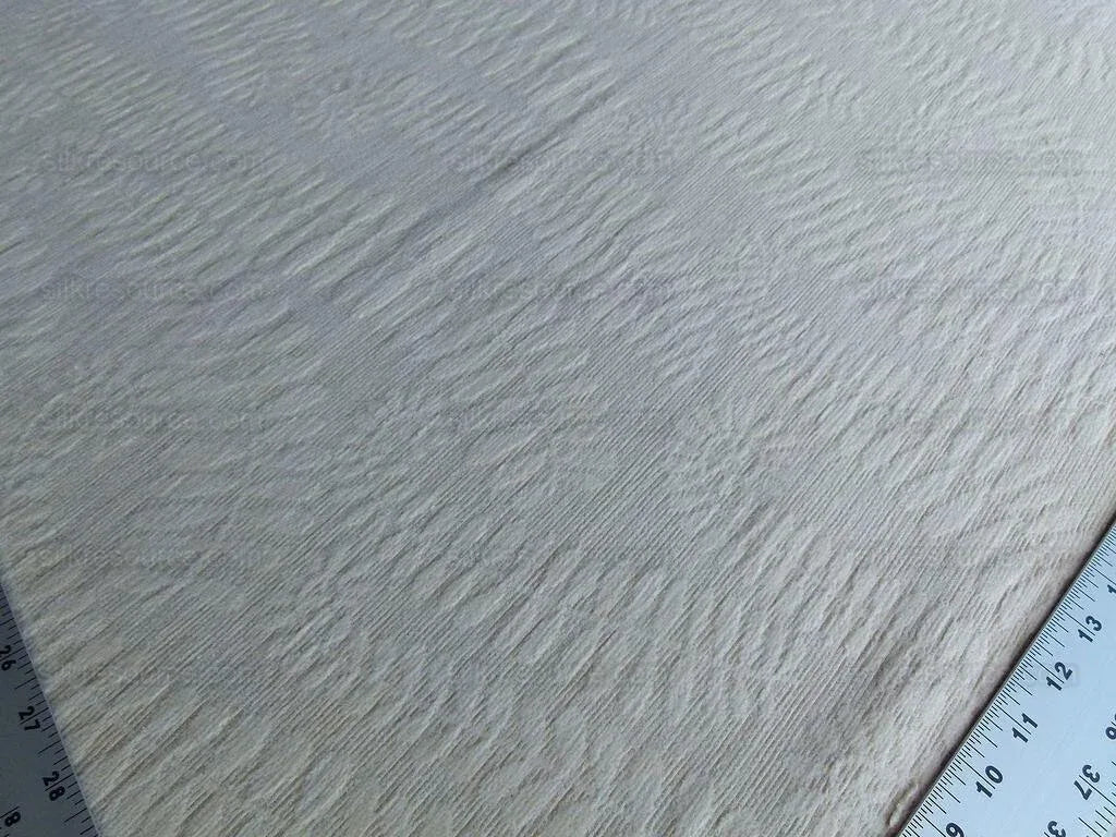 By Yd Scalamandre Botanique Fh Meringue Pale Yellow Fern Foliage Cotton MSRP USD 188