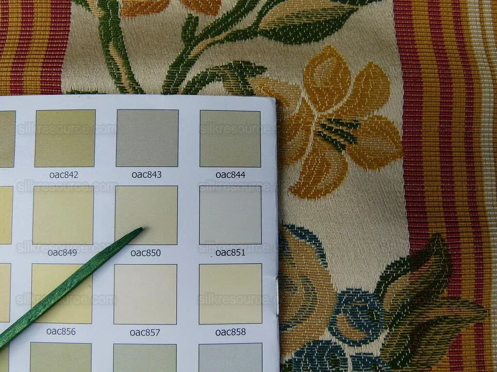 Scalamandre Salerno Red Pomegranate Pear Rose Stripe MSRP$