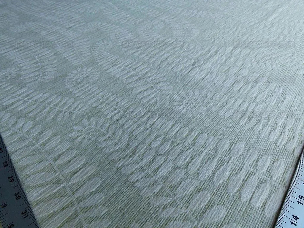 Scalamandre Botanique Fh Leaf Pale Green Fern Foliage Cotton MSRP USD 188/Y