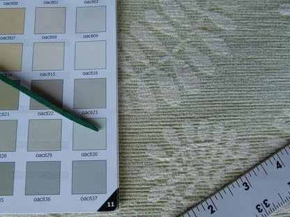 Scalamandre Botanique Fh Leaf Pale Green Fern Foliage Cotton MSRP USD 188/Y