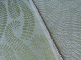 Scalamandre Botanique Fh Leaf Pale Green Fern Foliage Cotton MSRP USD 188/Y