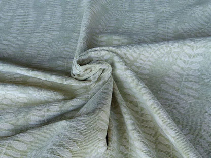Scalamandre Botanique Fh Leaf Pale Green Fern Foliage Cotton MSRP USD 188/Y