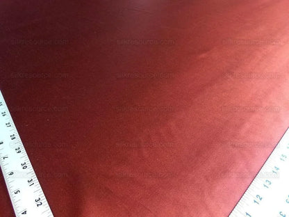 By Yard Scalamandre Silk Sarin Flame Bright Hot Red Liquid Lux