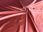 BY YARD SCALAMANDRE SILK SATIN FLAME BRIGHT RED LIQUID *FREE SA