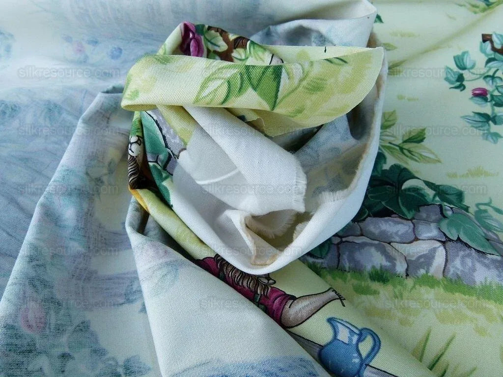 Scalamandre Giardinieri Monkey Gardening Grass Green MSRP USD 320/Y