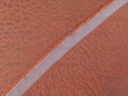 Scalamandre Chrysanth Chrysanthemum Tangerine Flowers Woven Glamour Texture Old World Weavers MSRP USD 258/Y