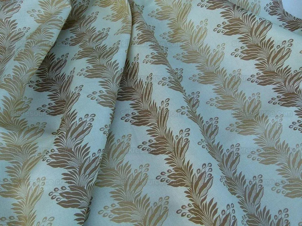 Scalamandre DENISE STRIPE CARAMEL TAN OLD WORLD WEAVERS MSRP$236