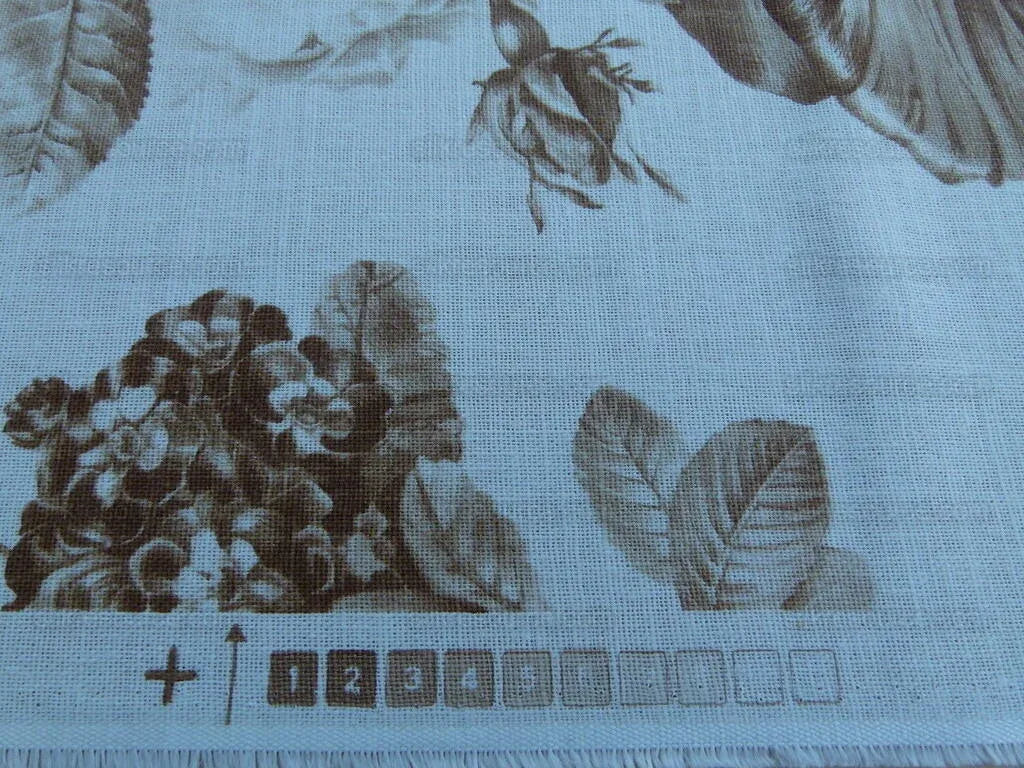 8.5y Scalamandre Aurora Bella Gw Tan Old World Weavers Linen Bou