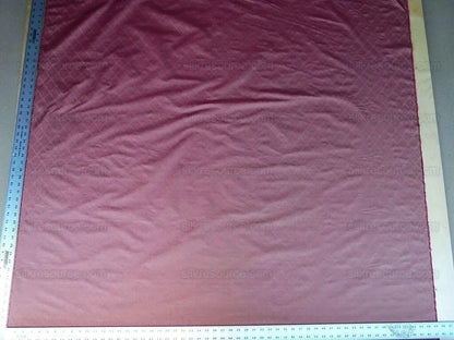 Scalamandre Bangalore Rouge Red 100% Silk Fish Scale Ocean Wave MSRP USD 148/Y