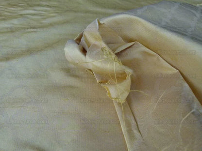 Scalamandre Bangalore Butterscotch 100% Silk Fish Scale Ocean Wave MSRP USD 148/Y