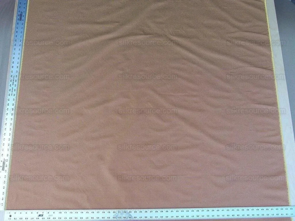 by yard Scalamandre Godwin Russet Gold Red Mini Check Silk MSRP USD 258/Y