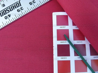 4y Scalamandre Cannes Rosso Brillante Rich Rose Pink Red Heavy C