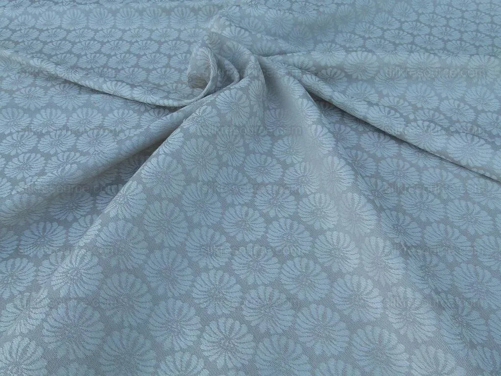 by yard Scalamandre Castletown Sand White Jacquard Small Scale Daisy Linen MSRP USD218/y