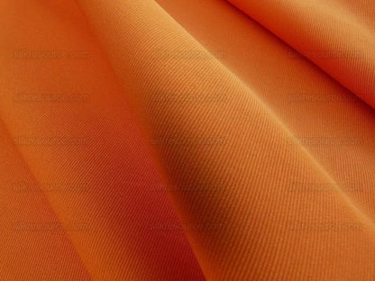 Scalamandre Cannes Arancio Becco D'oca Orange Tangerine Heavy! Cotton Duck MSRP USD 120/Y