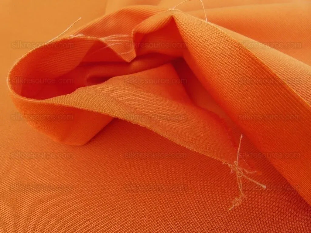 Scalamandre Cannes ARANCIO BECCO D'OCA ORANGE Heavy! Cotton Duck