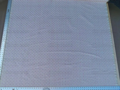 Scalamandre Sami Ikat Linen On Tea Rose Pink Strie Rose Petal MSRP USD 588/Y