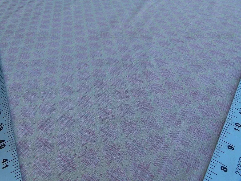 Scalamandre Sami Ikat Linen On Tea Rose Pink Strie Rose Petal MSRP USD 588/Y