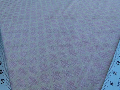 Scalamandre Sami Ikat Linen On Tea Rose Pink Strie Rose Petal MSRP USD 588/Y