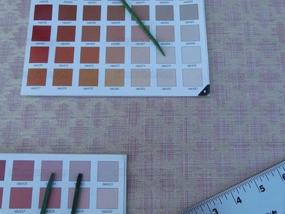 Scalamandre Sami Ikat Linen On Tea Rose Pink Strie Rose Petal MSRP USD 588/Y