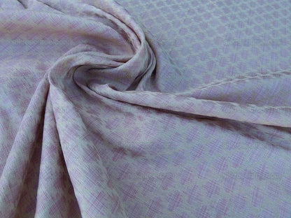 Scalamandre Sami Ikat Linen On Tea Rose Pink Strie Rose Petal MSRP USD 588/Y