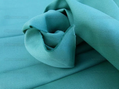 Scalamandre Cannes Verde Chiaccio Sea Green  Heavy! Cotton Duck Italy MSRP USD 120/Y