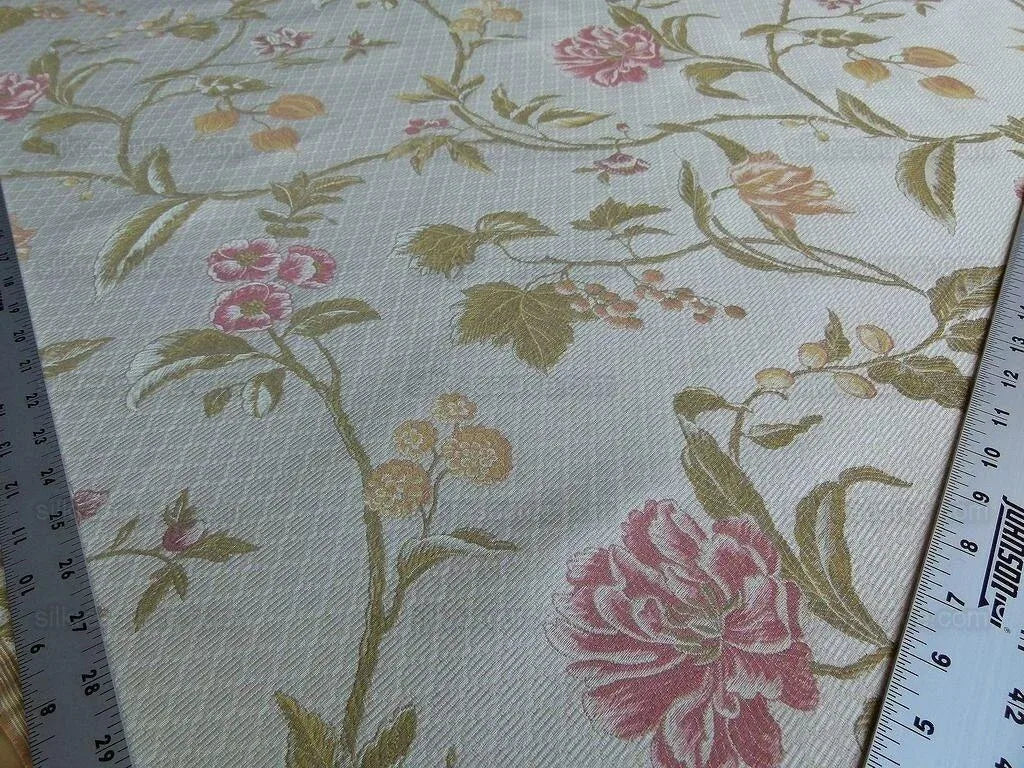 By Yard Kravet Couture Royal Garden Celadon Flowers Grapes Rp220y