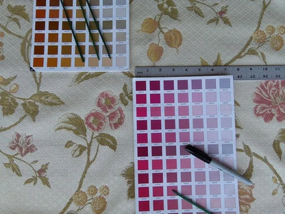 By Yard Kravet Couture Royal Garden Celadon Flowers Grapes Rp220y