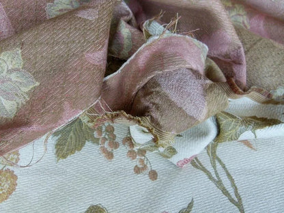 By Yard Kravet Couture Royal Garden Celadon Flowers Grapes Rp220y