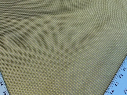 by yard Scalamandre Godwin Gold Gold Yellow Mini Check Silk MSRP USD 258/y