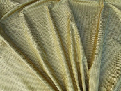 by yard Scalamandre Godwin Gold Gold Yellow Mini Check Silk MSRP USD 258/y