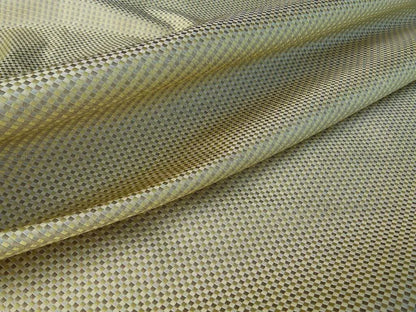 by yard Scalamandre Godwin Gold Gold Yellow Mini Check Silk MSRP USD 258/y