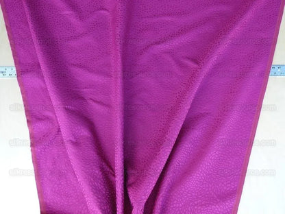 Scalamandre Chrysanthemum Fuchsia Pink Flowers Woven Glamor Texture MSRP USD 258/Y