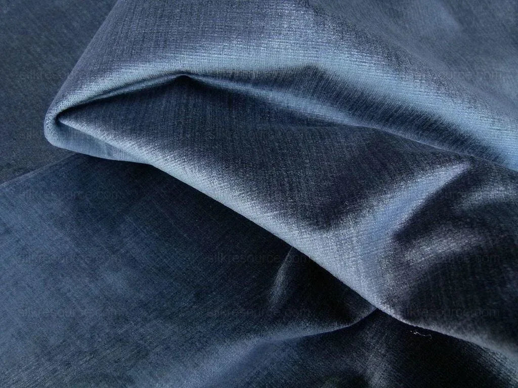 Scalamandre Upcountry Black Cotton Velvet MSRP USD 138/Yd