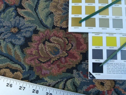 Scalamandre Belleroy Multi/black Old World Weavers Flora Tapestry from France Wild Flower MSRP USD392