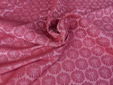 SCALAMANDRE CASTLETOWN JACQUARD SMALL Red Pink DAISY$218/Y