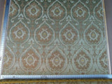 Scalamandre LIBRETTO Olive Green Bronze MEDALLION LAMPAS RP$258