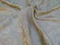 2.29Y GP&J Baker Montague Silk Damask Renaissance Birch Brn Grn