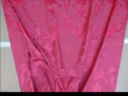 Bty Brunschwig &amp; Fils Sylvana Ruby Red Damask Renaissance Cotton MSRP USD248/y