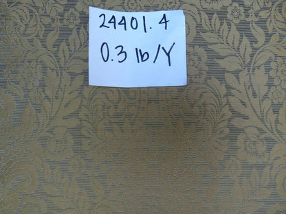 5.875y Kravet Couture Silk Singh Damask Green Tea Renaissance Gold MSRP USD200+/Y