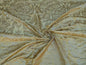 By Yd KRAVET Couture LIMOGES 100% Silk Damask Topaz Gold RP$264Y