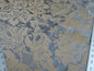 1Y KRAVET Couture LIMOGES 100% SIlk Damask CERULEAN blue MSRP264
