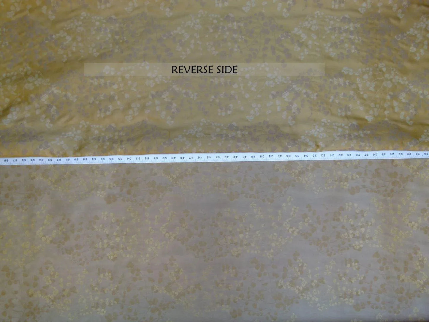 Bty Kravet Couture Silk Colombine Coin Gold Silver Baby's Breath Maidenhair Fern MSRP USD 298/Y