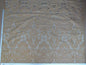 1.375Y KRAVET Couture LIMOGES 100%SIlk Damask Truffle Gold RP264