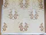 Lee Jofa Emilia Damask Color: 16-sandstone Silk Linen Embroidery MSRP USD348/y