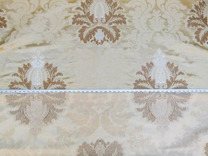 Lee Jofa Emilia Damask Color: 16-sandstone Silk Linen Embroidery MSRP USD348/y