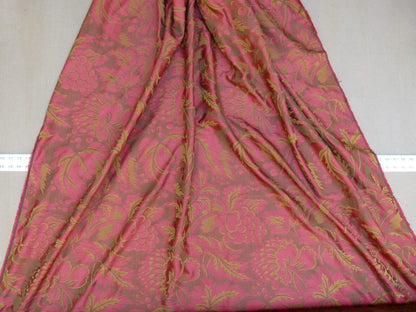 Lee Jofa Chaumontel Damask Color: 19 Crimson Red Silk Cotton Damask Grape Artichoke Vine MSRP USD 148