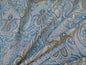 By Yd Lee Jofa Alsace Paisley Blue/Sage/Bark Linen MSRP 196/Y