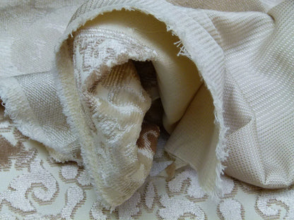 By Yard Kravet Modern Haven Cut Velvet Vanilla Latte MSRP USD 330/Y