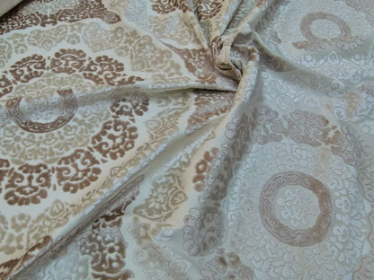 By Yard Kravet Modern Haven Cut Velvet Vanilla Latte MSRP USD 330/Y